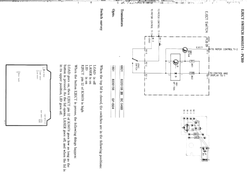 Beogram CD X 5122, 5123, 5125; Bang & Olufsen B&O; (ID = 1901297) R-Player