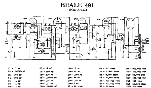481; Beale & Co. Ltd, (ID = 2003244) Radio