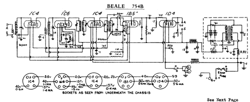 754B; Beale & Co. Ltd, (ID = 706067) Radio