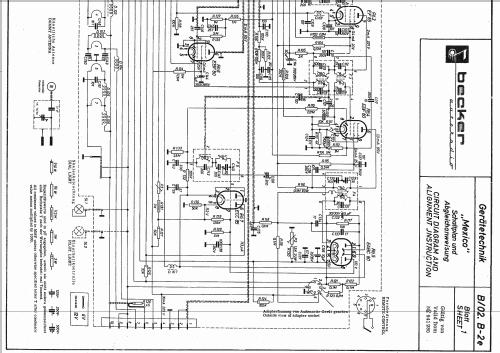 Mexico ; Becker, Max Egon, (ID = 501787) Car Radio