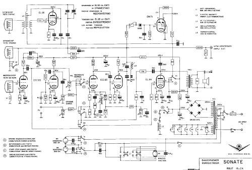 Sonate RBUT 16-2A; Bell Telephone Mfg. (ID = 2306416) R-Player