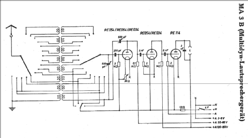 Multidyn-Lautsprechergerät MA 3 B; Blaupunkt Ideal, (ID = 7355) Radio