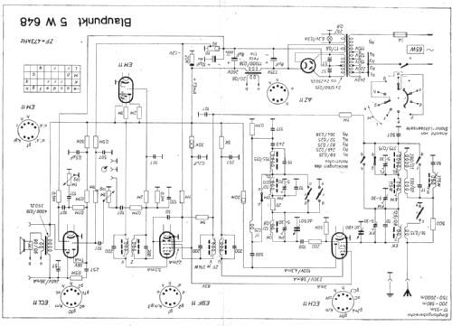 Minden 5W648M Ch= T499W; Blaupunkt Ideal, (ID = 39246) Radio