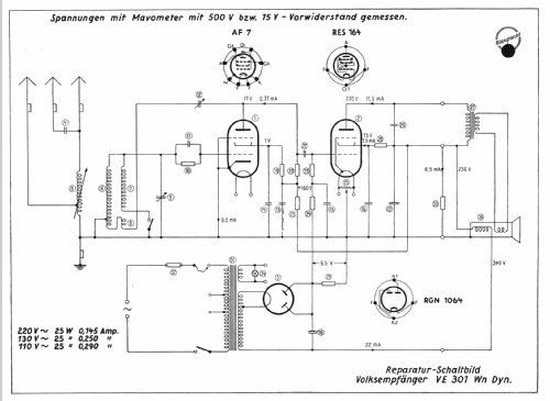 Volksempfänger VE 301 Dyn W ; Blaupunkt Ideal, (ID = 1213487) Radio