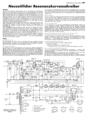 Resonanzkurvenschreiber RKS 649; Blaupunkt Ideal, (ID = 2787405) Equipment