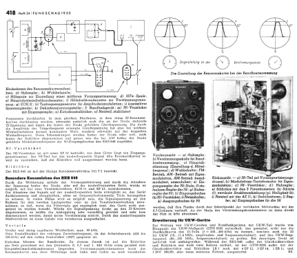 Resonanzkurvenschreiber RKS 649; Blaupunkt Ideal, (ID = 2787406) Equipment