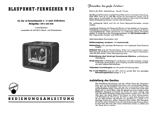 V53; Blaupunkt Ideal, (ID = 2686214) Television
