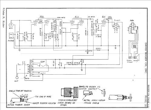 Amplifier D 6; Bogen -Presto, David (ID = 2580157) Ampl/Mixer