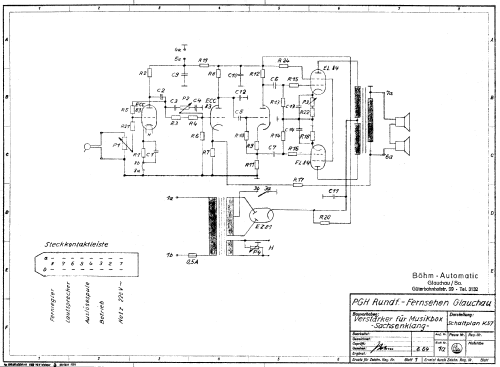 Sachsenklang M2; Böhm-Automatic, (ID = 887405) R-Player