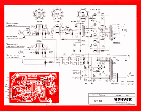 Amplificateur ST75 140; Bouyer, Paul (ID = 2566213) Ampl/Mixer