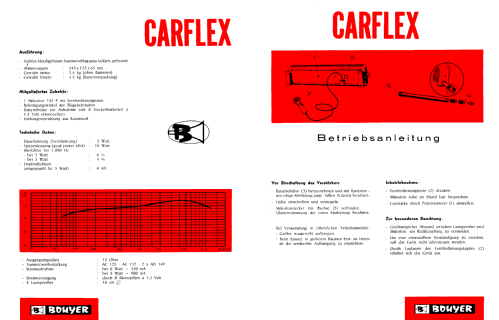 Carflex 205; Bouyer, Paul (ID = 2566178) Speaker-P