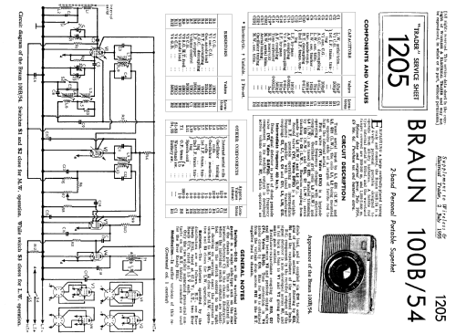 100B54; Braun; Frankfurt (ID = 1332372) Radio