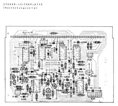 Cassetten-Einbau-Chassis TC550/X; Braun; Frankfurt (ID = 1449729) Ton-Bild