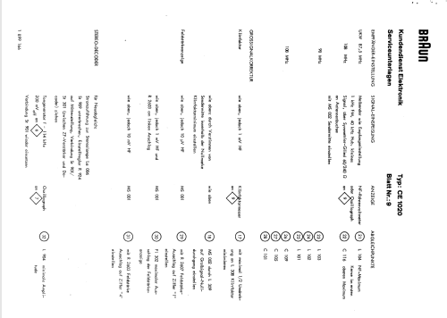 CE1020; Braun; Frankfurt (ID = 1475905) Radio