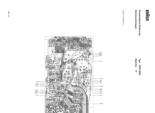 CES1020; Braun; Frankfurt (ID = 1566195) Radio