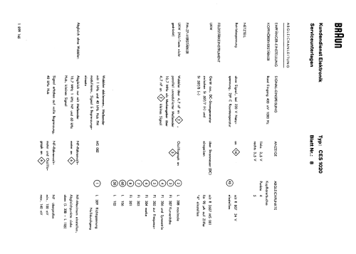 CES1020; Braun; Frankfurt (ID = 1567829) Radio