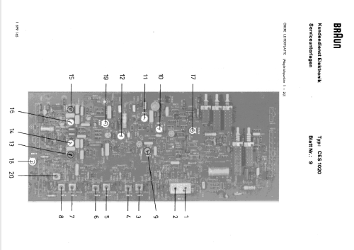 CES1020; Braun; Frankfurt (ID = 1567830) Radio