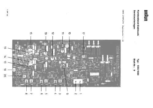 CES1020; Braun; Frankfurt (ID = 1567831) Radio