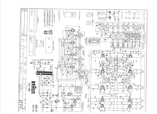 CSV1000; Braun; Frankfurt (ID = 1723346) Ampl/Mixer