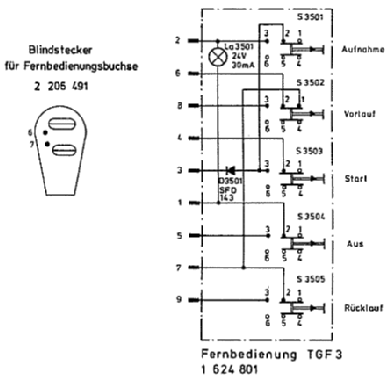 Fernbedienung TGF3; Braun; Frankfurt (ID = 2153963) Divers