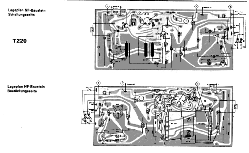 Kofferempfänger T220; Braun; Frankfurt (ID = 1512047) Radio