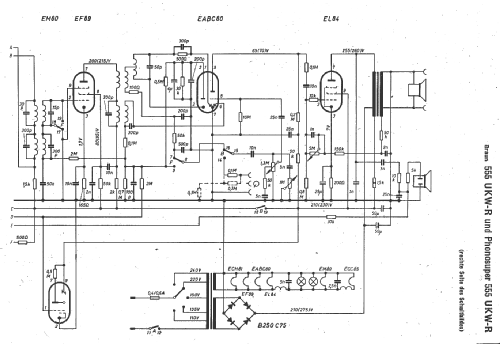 Phono-Super 555UKW; Braun; Frankfurt (ID = 1393487) Radio