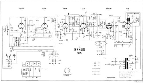 Phonosuper SK5; Braun; Frankfurt (ID = 30275) Radio