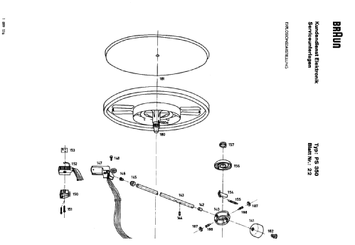 PS350; Braun; Frankfurt (ID = 370355) R-Player