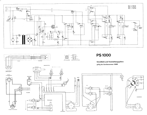 Studio-Stereo-Plattenspieler PS1000; Braun; Frankfurt (ID = 1504421) Enrég.-R