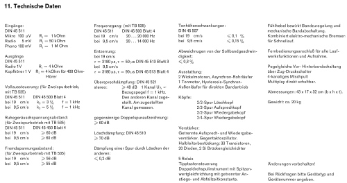 TG550; Braun; Frankfurt (ID = 960991) Sonido-V