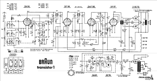 transistor 1; Braun; Frankfurt (ID = 1808351) Radio