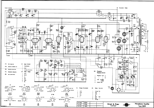 Microphone Amplifier 2603; Brüel & Kjær; Nærum (ID = 1813282) Equipment