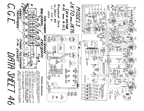 JK-70 ; Canadian General (ID = 197369) Radio