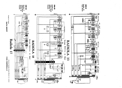 Radiola 18 ; Canadian General (ID = 194200) Radio