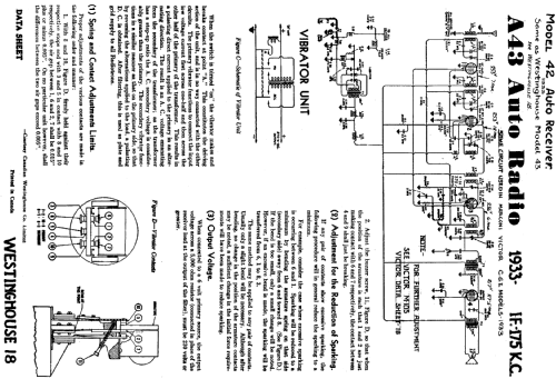 42 ; Canadian Marconi Co. (ID = 1600328) Car Radio