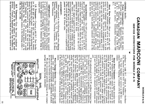 49 ; Canadian Marconi Co. (ID = 1993972) Radio