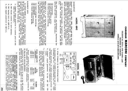 6B45 ; Canadian Marconi Co. (ID = 1193346) Radio