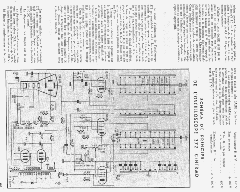 Oscilloscope 372; Centrad; Annecy (ID = 403144) Equipment