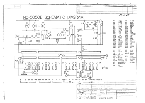 FET-Multimeter 5050E; Conrad Electronic (ID = 1153740) Equipment