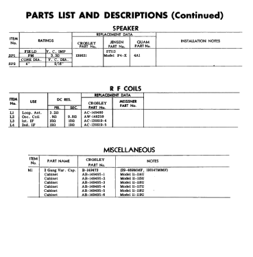 11-118U 'Serenader' Ch= 330; Crosley Radio Corp.; (ID = 2927780) Radio