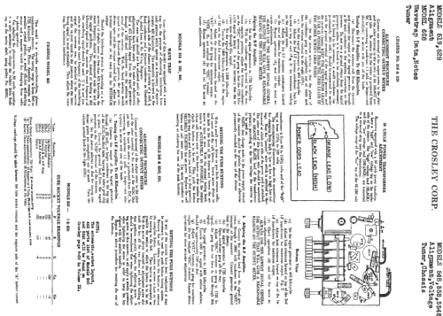 529 or 529A ; Crosley Radio Corp.; (ID = 252708) Radio