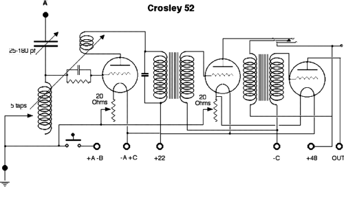 52 ; Crosley Radio Corp.; (ID = 142444) Radio