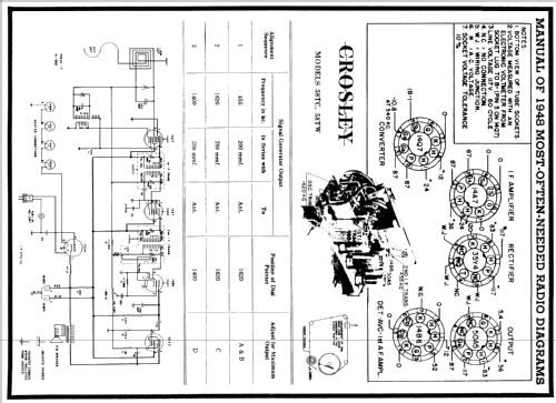 58TC ; Crosley Radio Corp.; (ID = 86023) Radio