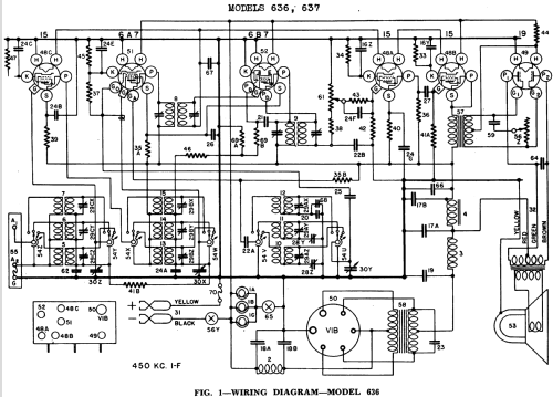 B695 Ch= 636; Crosley Radio Corp.; (ID = 1821893) Radio