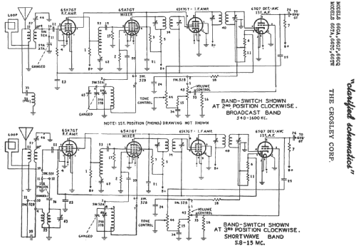 66TA American Overseas ; Crosley Radio Corp.; (ID = 407095) Radio