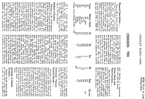 72 Ch= 7H2; Crosley Radio Corp.; (ID = 142251) Radio