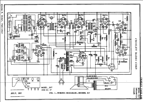 817 Super 8 ; Crosley Radio Corp.; (ID = 98759) Radio