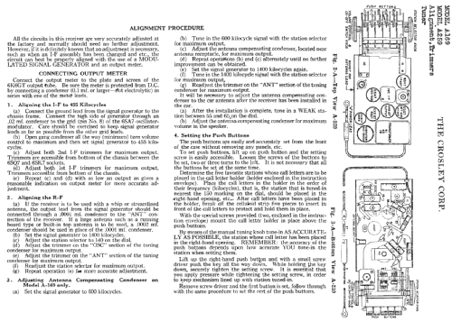 A169 ; Crosley Radio Corp.; (ID = 268937) Car Radio