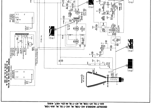 AC-10B Ch= 487; Crosley Radio Corp.; (ID = 1858724) Television