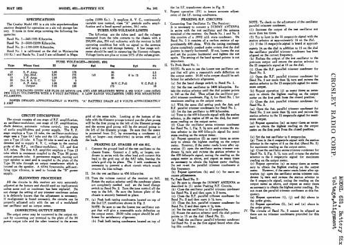 Battery Six 6B1; Crosley Radio Corp.; (ID = 150313) Radio